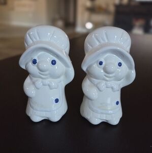 Pillsbury Doughgirl‎ Salt & Pepper Shakers 1988 Vintage
